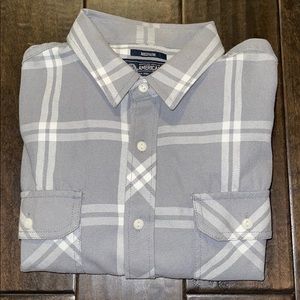 American Rag Grey/White Flannel